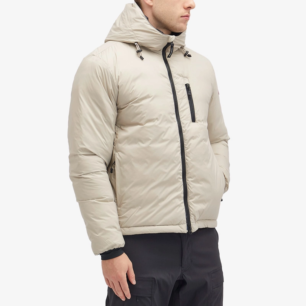 Canada Goose Men's Lodge Hooded Jacket Limestone